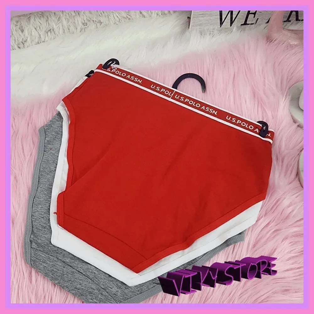 💖 NWT U.S POLO ASSN 3 Pack Briefs Tag Free Small S Multicolor #7234 💖